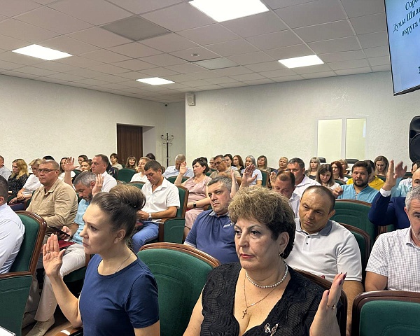 Состоялось очередное сорок седьмое заседание Думы Шпаковского муниципального округа Ставропольского края