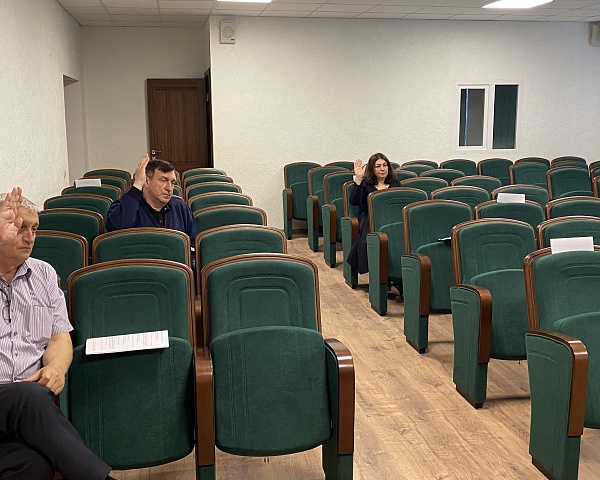 Информация о заседании комиссии по подготовке и проведению публичных слушаний