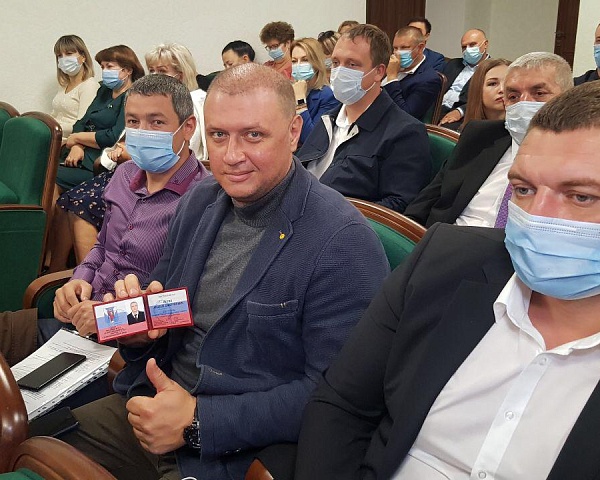 01 октября 2020 года состоялось первое заседание Думы Шпаковского муниципального округа Ставропольского края первого созыва 